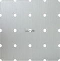 Perforated HDF Panel one side silver 5