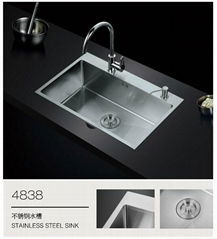 single bowl stainless steel south american kitchen sink