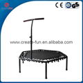 Trampoline with handle 1