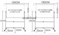 廣西白色移動支架式雙面磁性白板 5
