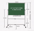 广西白色移动支架式双面磁性白板 4