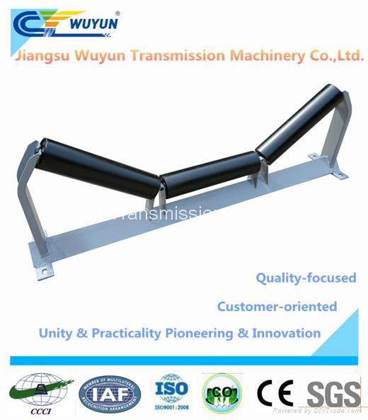 Trough Idler with Frame for Conveyor Belt Roller 2