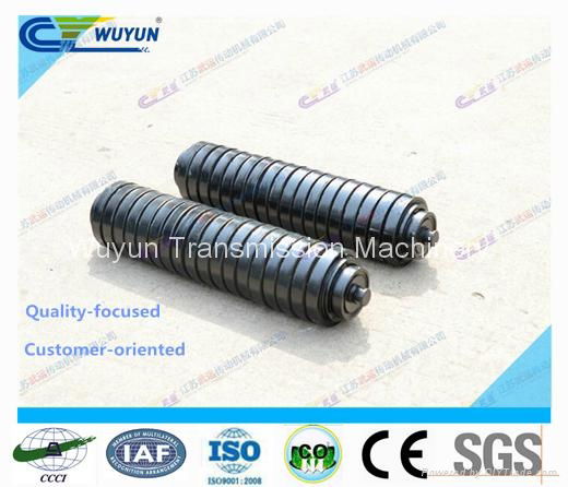  Buffer Conveyor steel Idler Roller for Belt Conveyor Roller  4