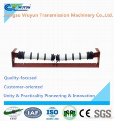 V-shaped comb idler roller for belt conveyor