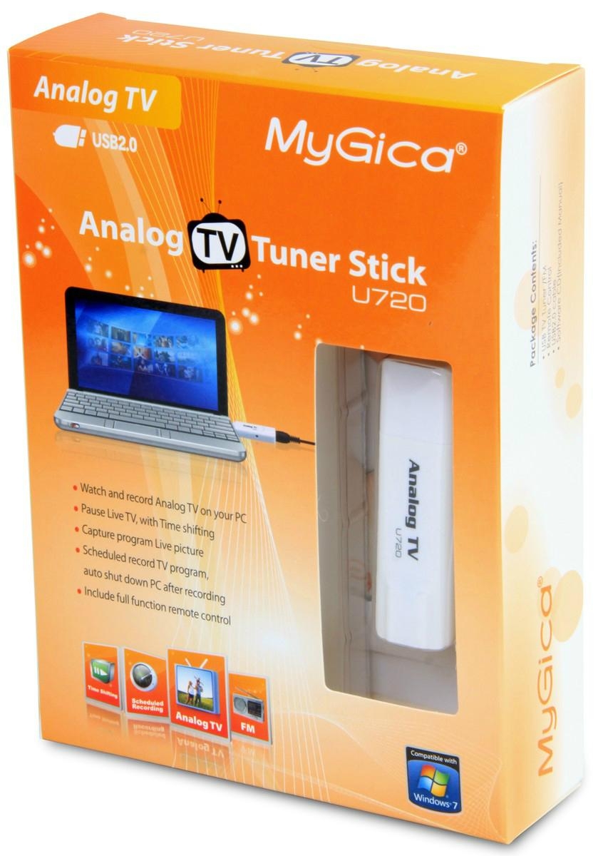 New MyGica U720 USB Analog TV FM Stick Tuner - Geniatech (China  Manufacturer) - Radio TV Equipment - Telecommunication & Broadcasting