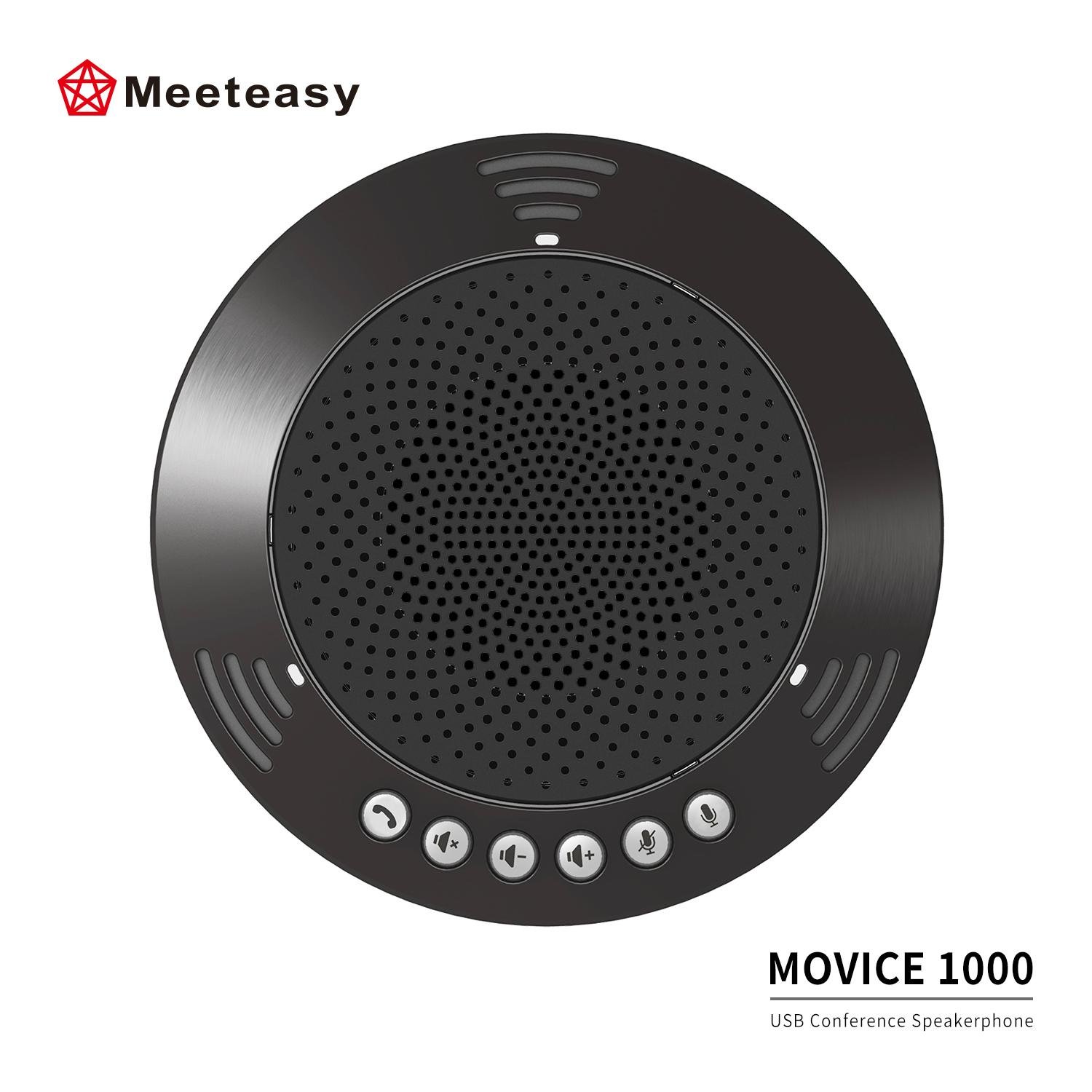 Meeteasy MVOICE 1000 usb portable office laptop conference speakerphone 3
