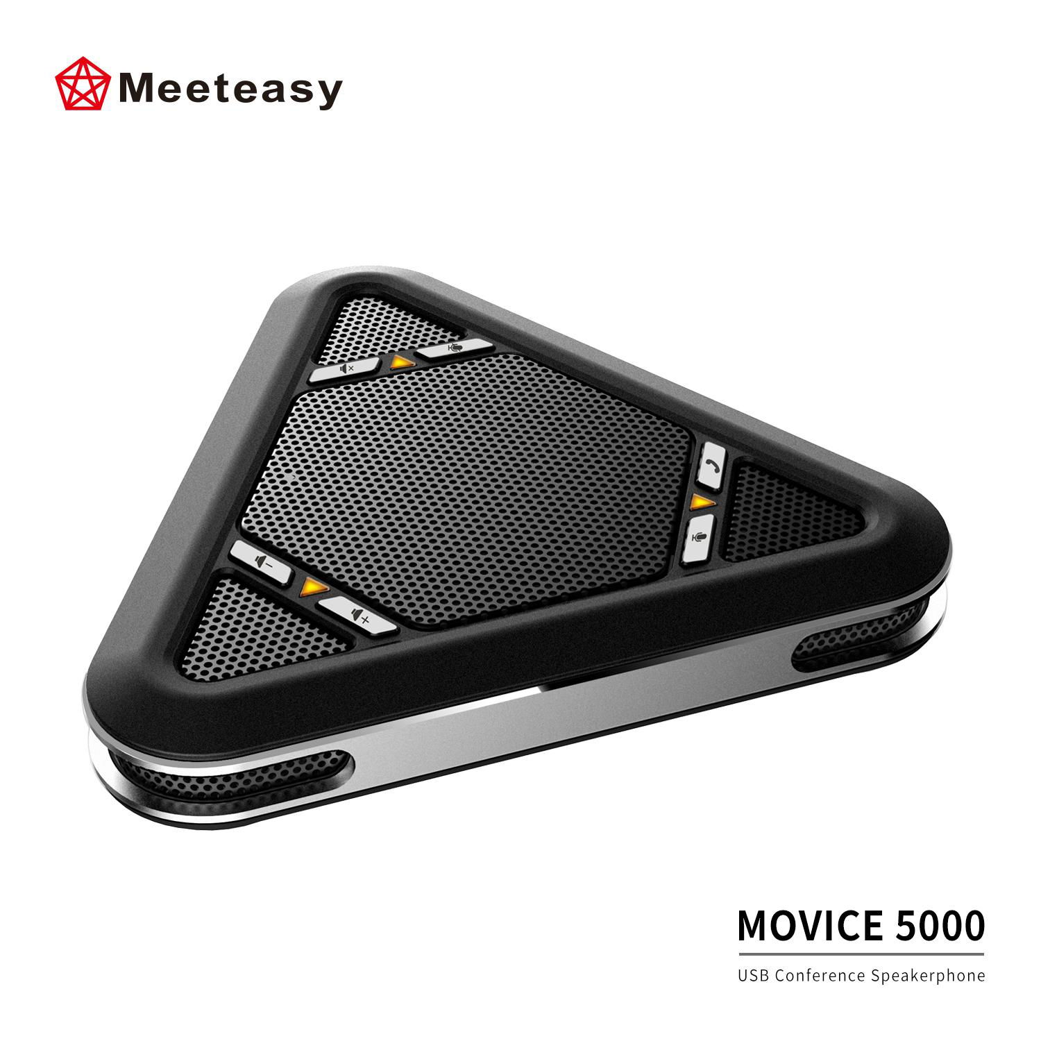 Meeteasy MVOICE 5000 USB Conference Speakerphone for Online Conference Solution 4