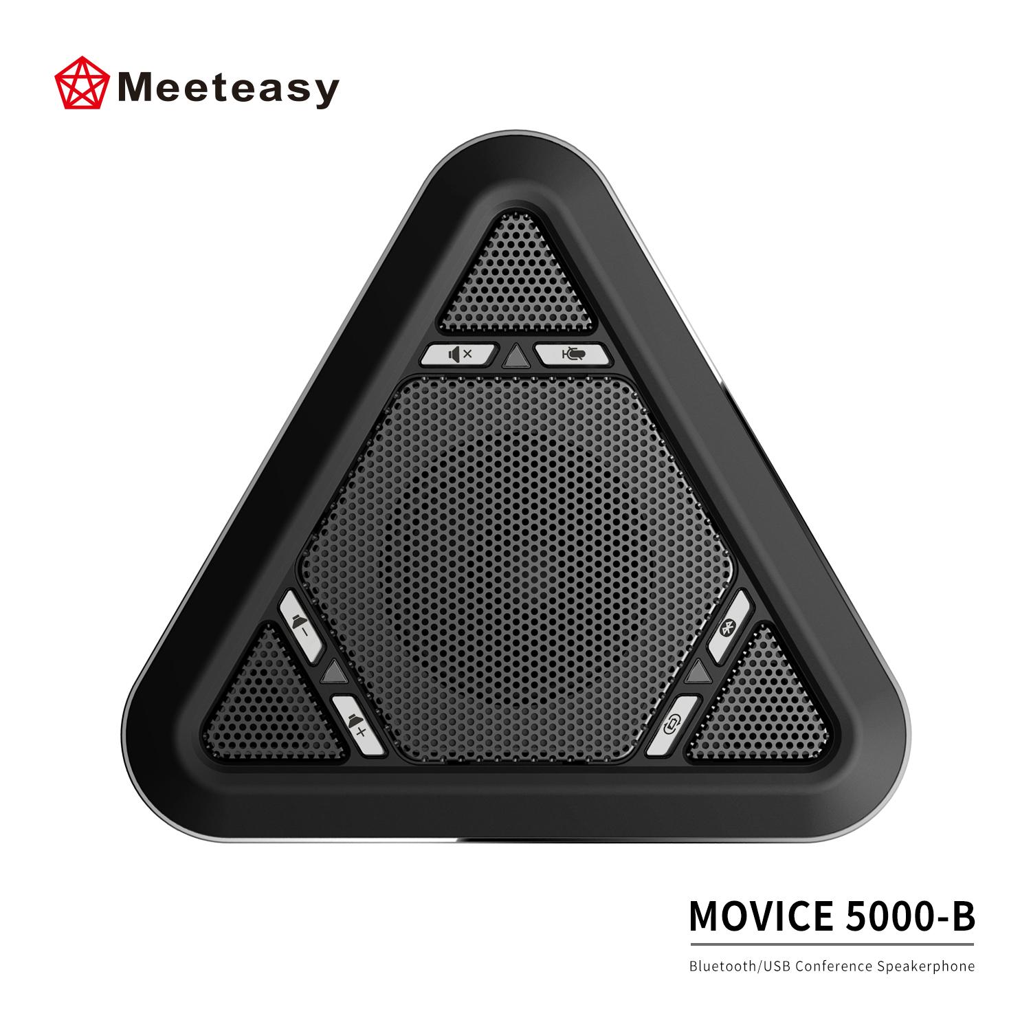 Meeteasy MVOICE5000-B Wireless Bluetooth Conference Phone USB Microphone for PC  3