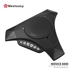 Meeteasy MVOICE 8000 Conference Speakerphone with USB for Large Web-Conferencing