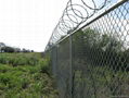 China wholesale galvanized & PVC coated chain link fence 1