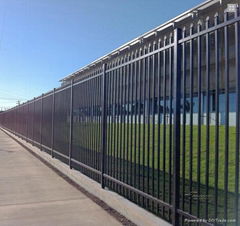 High Security Steel Picket Fencining