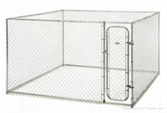 new design galvanized chain link dog kennel large dog fence