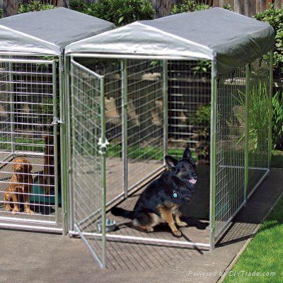 large heavy duty welded mesh animal cage 2