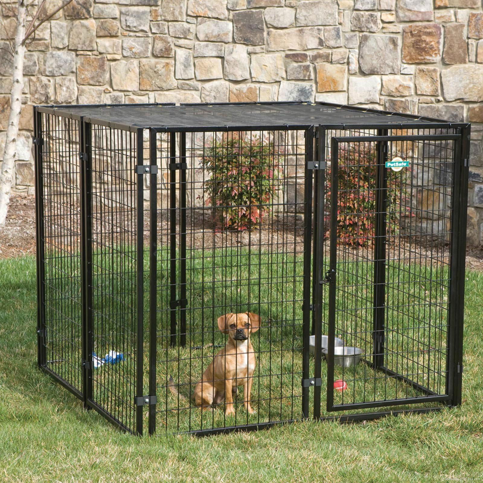 large heavy duty welded mesh animal cage 5