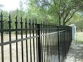 Galvanized or powder coated metal picket fences 5