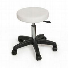 Moving PU Leather Dining Stool With