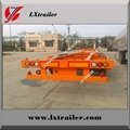LIANGXIANG brand skeleton semi trailer for sale loading container 2