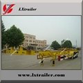 LIANGXIANG brand skeleton semi trailer for sale loading container 3