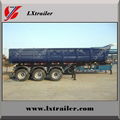 Top ranking 2 or 3 axles 20-60CBM tipper trailer / rear end dump truck semi trai 4