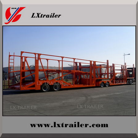 Best quality double-deck large size auto car carrying semi trailers