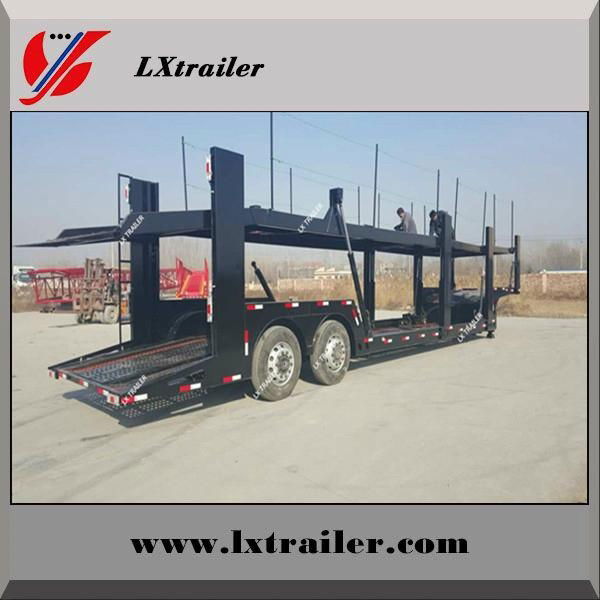 Best quality double-deck large size auto car carrying semi trailers 2