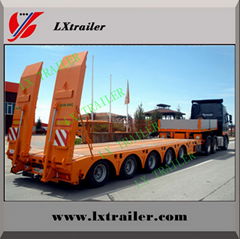 Liangshan manufacturers heavy duty Low bed trailer on sale