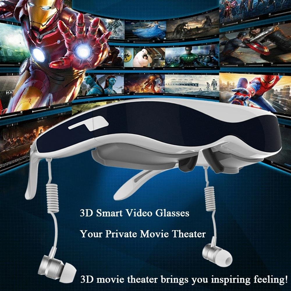 98 Inches HD 3D Video Glasses 2