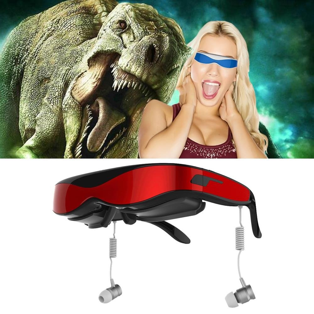 98 Inches HD 3D Video Glasses 3