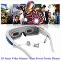 98" HD 3D Video Glasses 3