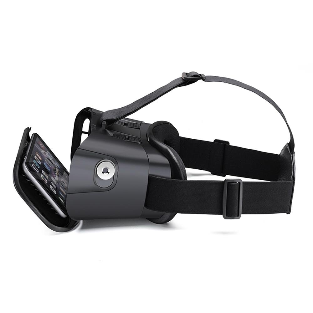 智能手机用塑料VR盒子虚拟现实头戴式3D视频眼镜- V100 - 中性包装或客户订制(中国广东省生产商) - 其它数码产品- 数码产品产品「