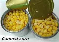 Fresh Canned Sweet Corn Sio Approved