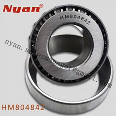 Excavator Bearings supplier manufacturer NYAN Bearing hm804842 