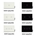US/AU Standard Wifi Mobile APP Remote Control Touch Panel Light Switches 4