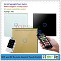 EU/UK Mobile APP  Remote Control Touch Panel Switch 1