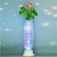 都市綠緣電子增氧水培花瓶玻璃花瓶魚缸