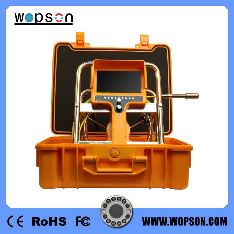 Endoscope pipe inspection camera, waterproof pipe plumbing inspection camera WPS