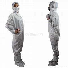 Hot Selling Women Customized LAB Anti Static Blue Coveralls