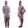 Hot Selling Women Customized LAB Anti Static Blue Coveralls 2