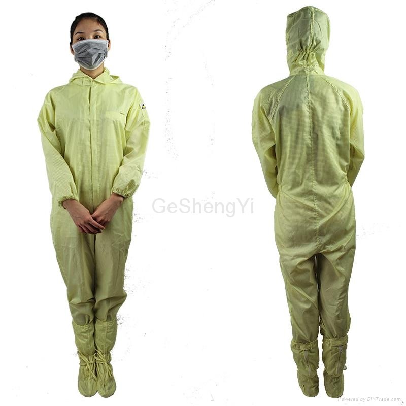 Hot Selling Women Customized LAB Anti Static Blue Coveralls 3