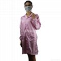 Light Weight 100% Polyester Clean Fabric Anti Static Safety Coat Size L 2