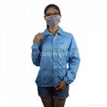 Hot Selling Women Dust-free Electronics Factory Anti Static Smocks Size L