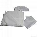 Nonwoven Absorbent Water Dust-less 6*6 Inch Cleanroom Cloth 1