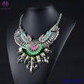 Charm Fashion Jewelry Pendant Chain Crystal Choker Chunky Statement Bib Necklace 2