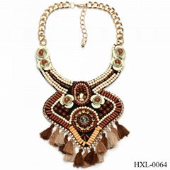 Hot Fashion Popular Bib Statement Chunky