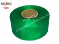 polyester fdy yarn colored green color