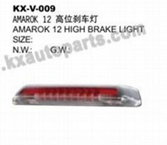 VOLKSWAGEN AMAROK 2012 HIGH BRAKE LIGHT