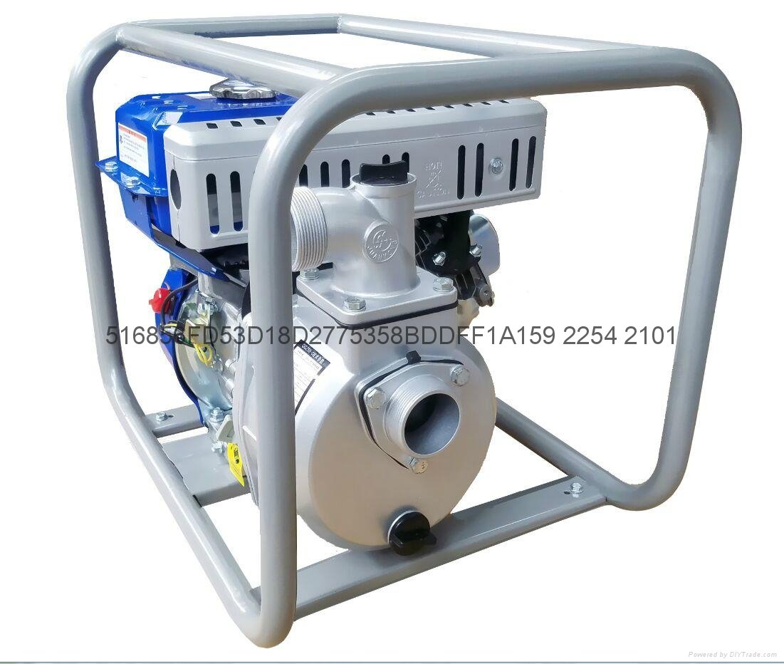 High Pressure Portable fire water pump with gasoline engine 