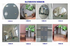 Waterproof Silver mirror for bathroom