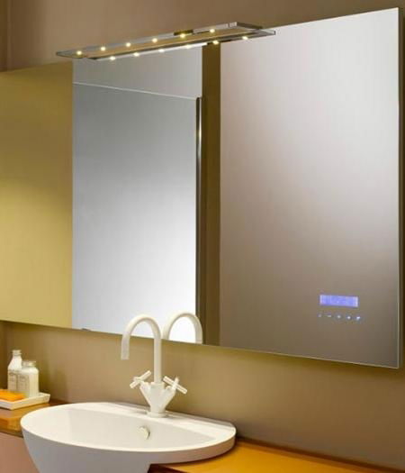 Waterproof Silver mirror for bathroom 3