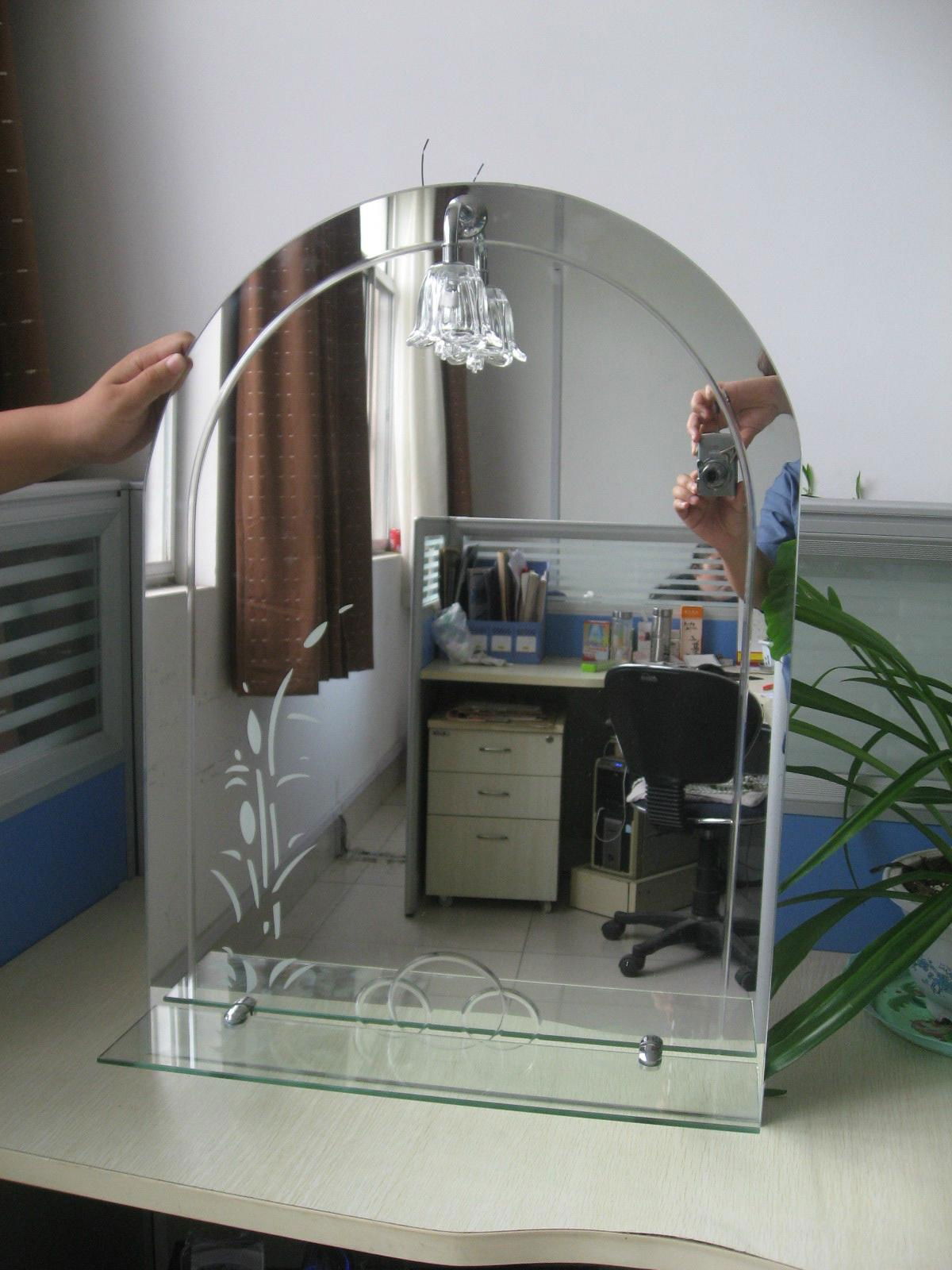 Waterproof Silver mirror for bathroom 4